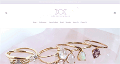 Desktop Screenshot of deessejewelry.com